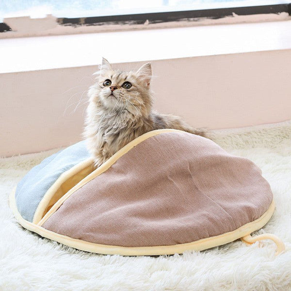 Discover the Comfort and Style of the Semi Enclosed Pet Nest: The Ultimate Cozy Retreat for Your Furry Friend