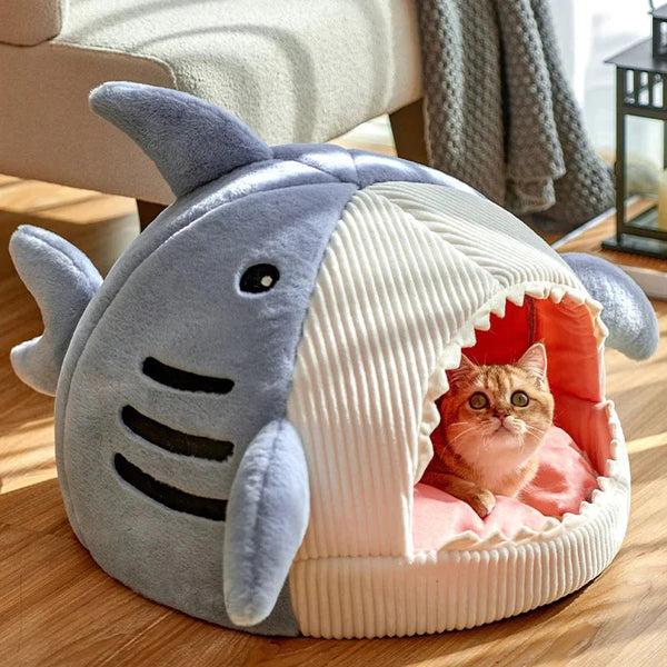 Luxury Plush Shark Pet Bed: The Ultimate Comfort for Your Furry Friend
